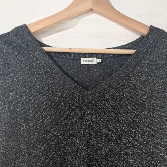 Filippa K | Lurex Sheer Knit Top - Picture 4 of 7